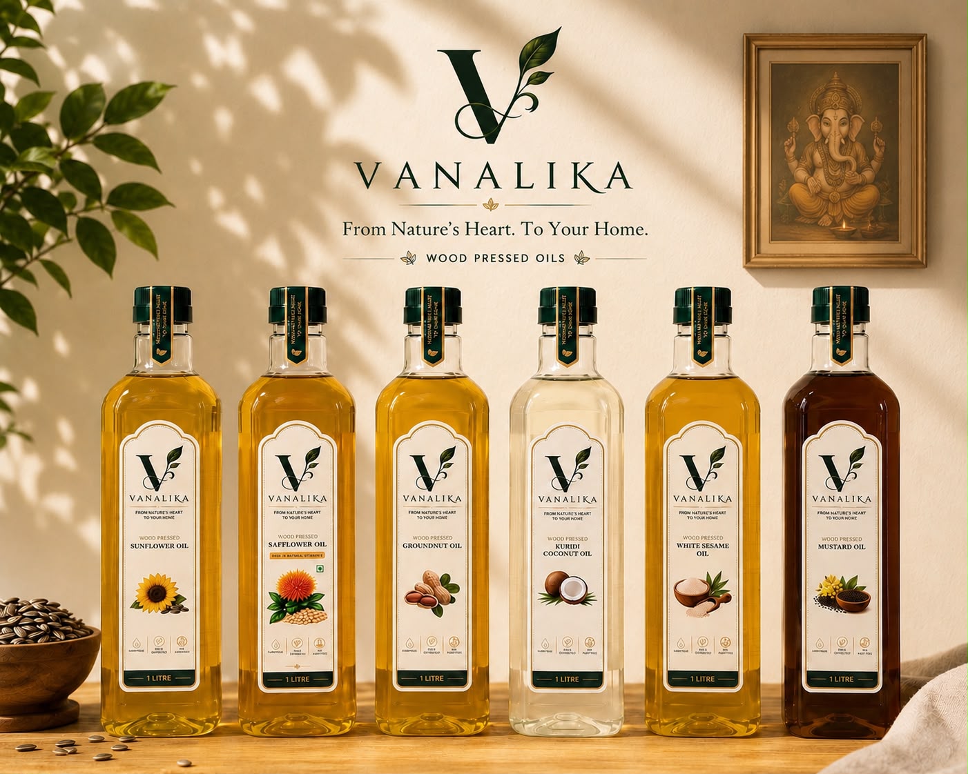 Vanalika Wood Pressed Oils – Full Range